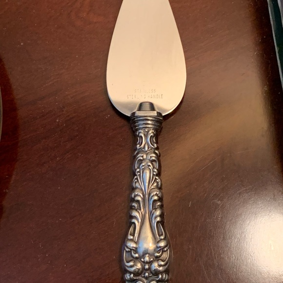 Sterling Cheese Server Whiting - Picture 12 of 12